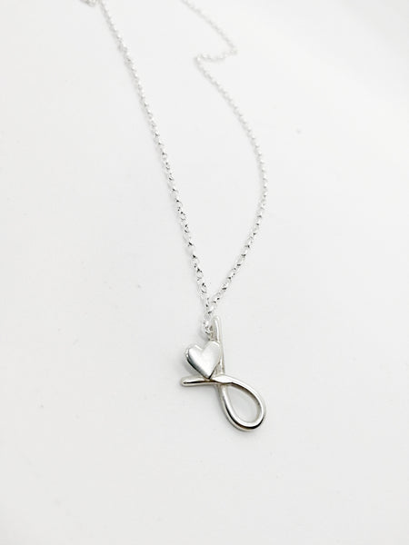 Pinky Promise Sterling Silver Necklace