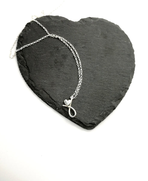 Pinky Promise Sterling Silver Necklace