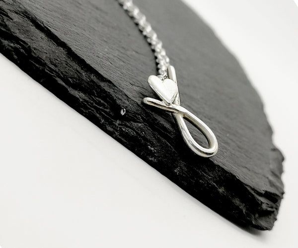 Pinky Promise Sterling Silver Necklace