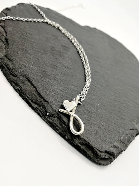 Pinky Promise Sterling Silver Necklace